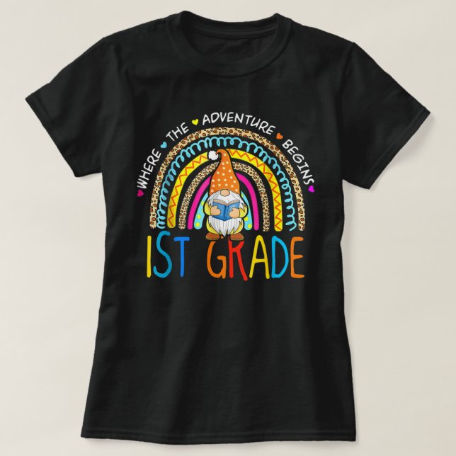 Camiseta 100.º Dia da Escola 1rua - 100 (Frente do Design)