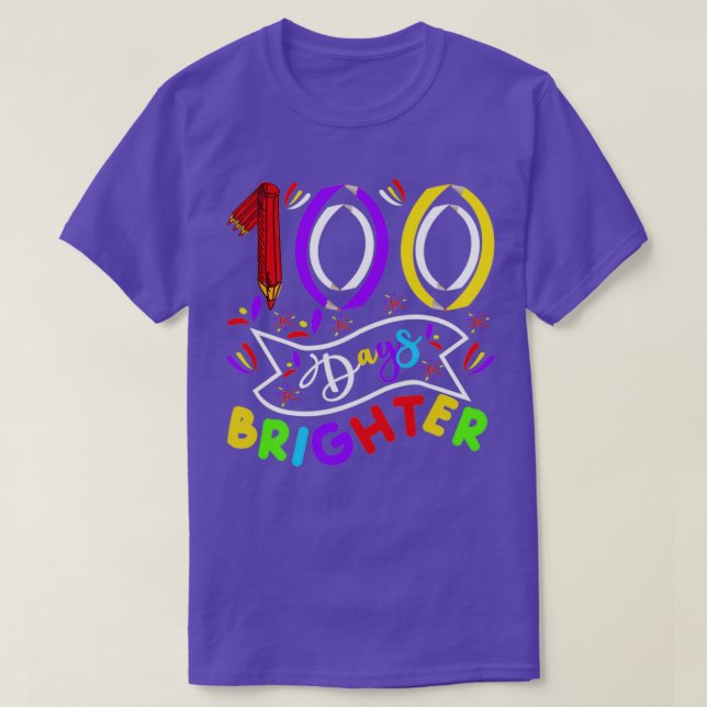 Camiseta 100.º Dia Da Escola 2022 3 (Frente do Design)