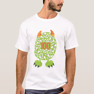Camiseta 100.º Dia de Camisola Escolar Coun de Longa Folga
