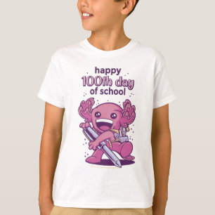 Camiseta 100.º dia de convite escolar