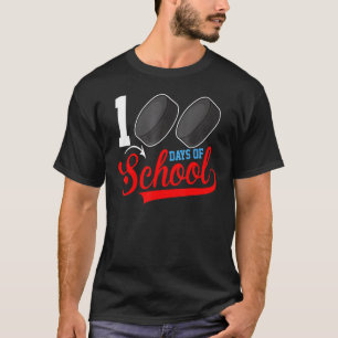 Camiseta 100.º Dia De Hóquei Escolar 100 Dias De Esporte Es