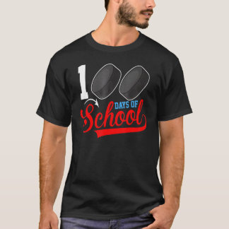 Camiseta 100.º Dia De Hóquei Escolar 100 Dias De Esporte Es