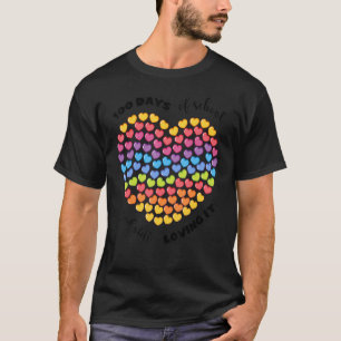 Camiseta 100.º Dia De Meninos Escolares 100 Dias De Escola