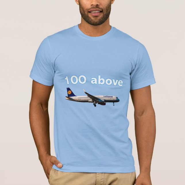 Camiseta 100 acima (Frente)