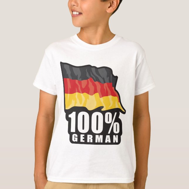 Camiseta 100% Alemão (Frente)