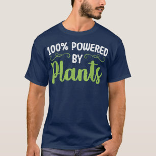 Camiseta 100 Alimentado Por Plantas Vegan Vegetable Diet