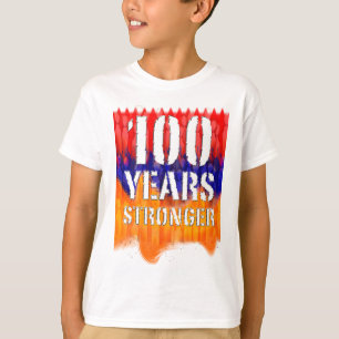 Camiseta 100 anos de camisola arménia mais forte da
