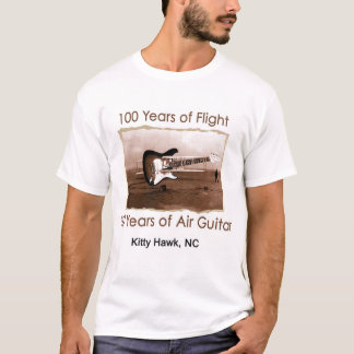 Camiseta 100 anos dos anos Flight/30 de Air Guitar