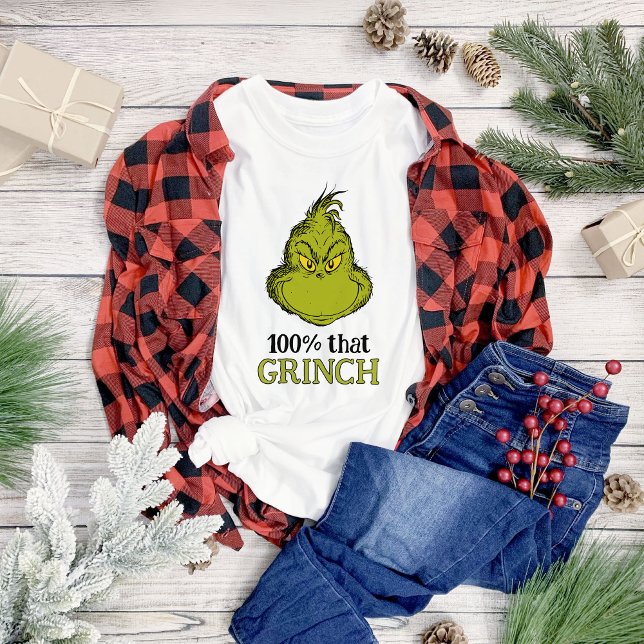 Camiseta 100% aquele Grinch (Criador carregado)