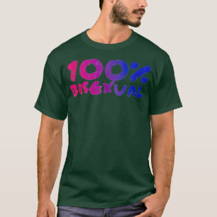 Camiseta 100 Bandeira do Orgulho Bissexual LGBTQ Legal Alia