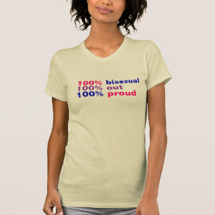 Camiseta 100% Bissexual