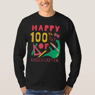 Camiseta 100 days 100th Day Of School Kindergarten