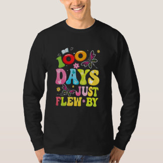 Camiseta 100 Days Just Flew By Butterfly 100th Day of Schoo