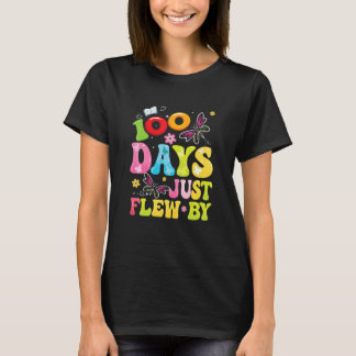 Camiseta 100 Days Just Flew By Butterfly 100th Day of Schoo