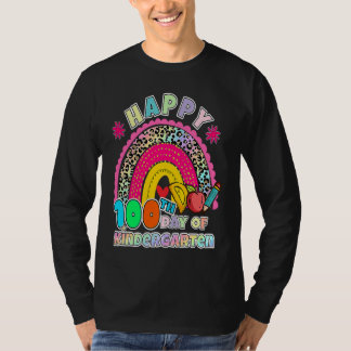 Camiseta 100 Days Of Kindergarten  Happy 100th Day Of Schoo