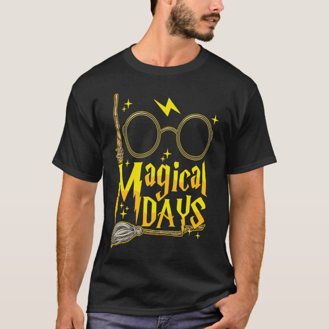 Camiseta 100 Days Of Magical Learning 100th Day (Frente)