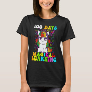 Camiseta 100 Days Of Magical Learning 100th Day Of School U