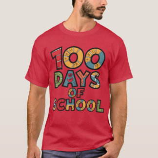 Camiseta 100 Days of School Celebrate 100th Day Milestone r