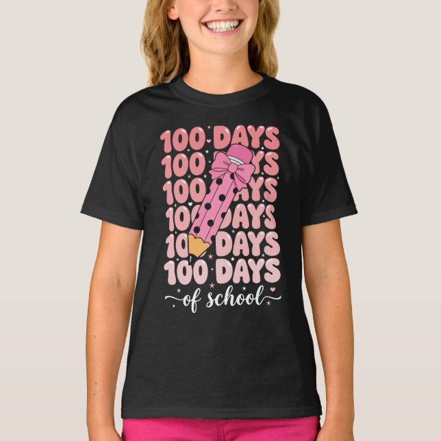 Camiseta 100 days of school celebration (Frente)