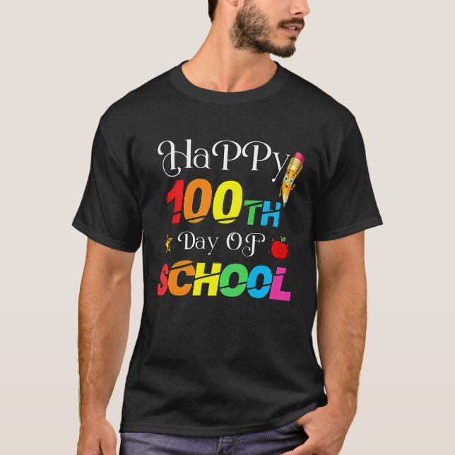 Camiseta 100 Days of School Costume For Teachers Women Coun (Frente)