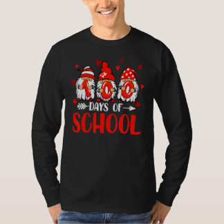 Camiseta 100 Days Of School Cute Gnomes 100th Day Teacher S