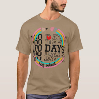 Camiseta 100 days of school for teachers Classic TShirt
