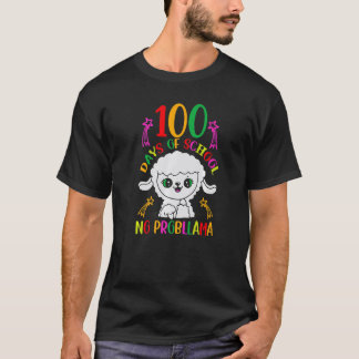Camiseta 100 Days of School No Probllama 100th Day of Schoo