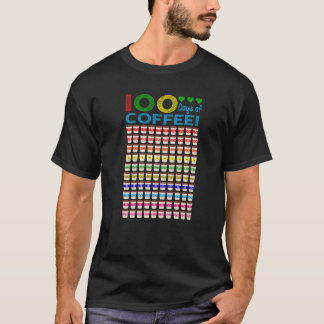 Camiseta 100 Days Of School Teacher Coffee 100 Days Of Cof
