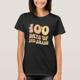 Camiseta 100 Days Of Second Grade Teacher 100th Day Of Scho