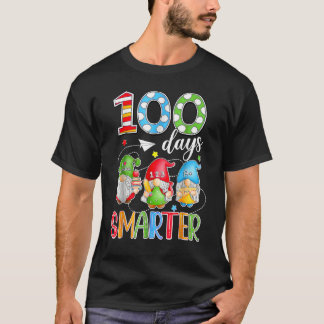 Camiseta 100 Days Smarter Gnomes Cute Happy 100th Day Of Sc
