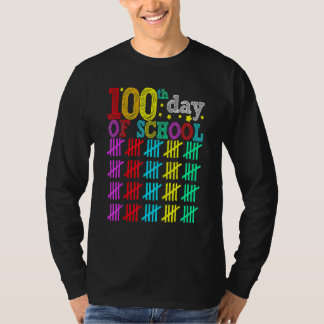 Camiseta 100 Days Smarter Happy 100th Day Of School Student