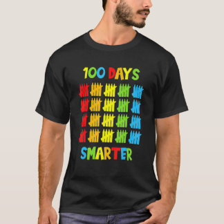 Camiseta 100 Days Smarter Teachers Kids Child 100th Day Of