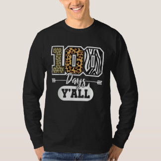 Camiseta 100 Days Y All 100 Days Of School Jungle Teacher K