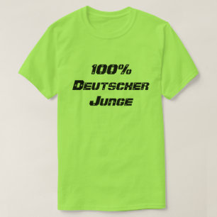 Camiseta 100% Deutscher Junge 100% garoto alemão