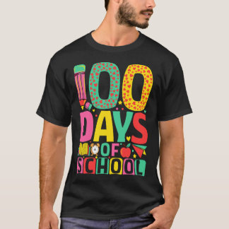 Camiseta 100 dias da era escolar 100 dias de escola
