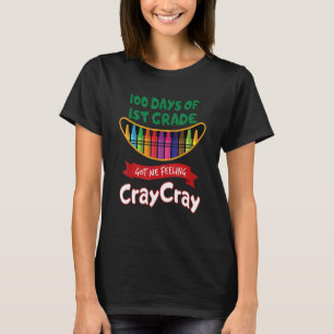 Camiseta 100 Dias De 1rua Me Fez Sentir Cray Cray 100