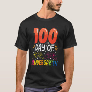 Camiseta 100 Dias De Aluno Professor De Jardim De Infância