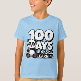 Camiseta 100 Dias De Aprendizagem Mágica