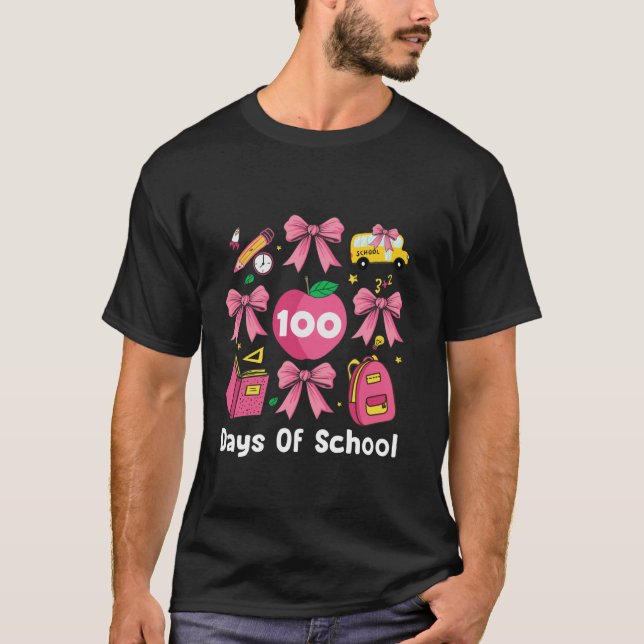 Camiseta 100 dias de Arco 100º Professor de Coquete Escolar (Frente)