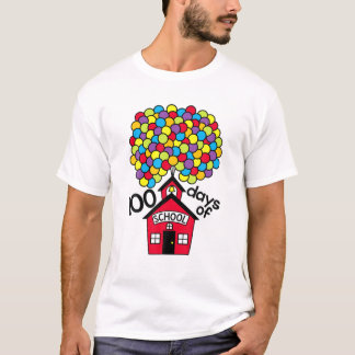 Camiseta 100 Dias De Balões Escolares
