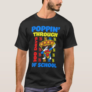 Camiseta 100 Dias De Brinquedo De Encaixe Escolar
