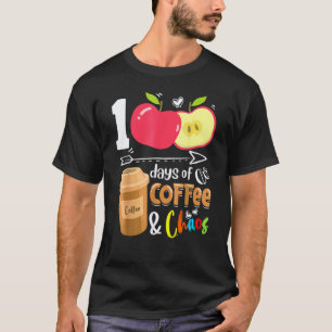 Camiseta 100 Dias De Café Caótico 100º Dia Professor