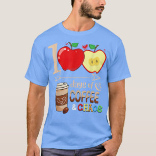 Camiseta 100 Dias De Café E Caos