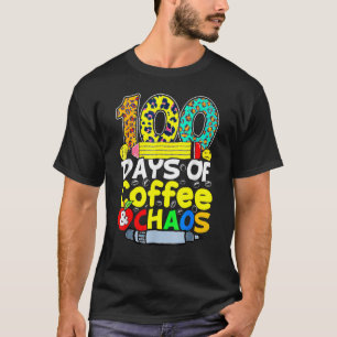 Camiseta 100 Dias De Café E Caos Feliz 100 Dias De Programa