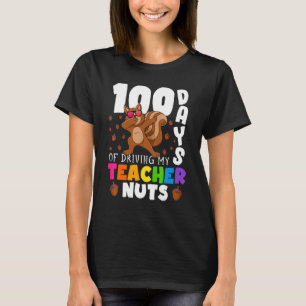 Camiseta 100 dias de condução de Loucos de meu professor