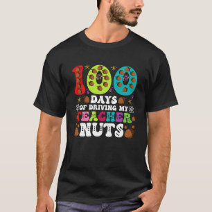 Camiseta 100 dias de condução do meu Loucos de professor