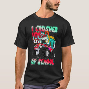 Camiseta 100 dias de doação de caminhonete monstro do dinos