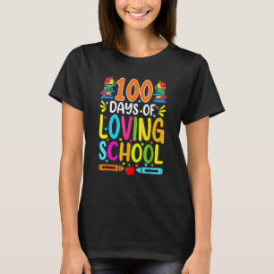 Camiseta 100 Dias De Encantadora Gota Escolar 100º Dia Da E
