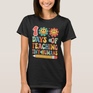 Camiseta 100 Dias De Ensino A Humanos Minúsculos 100 Dias D