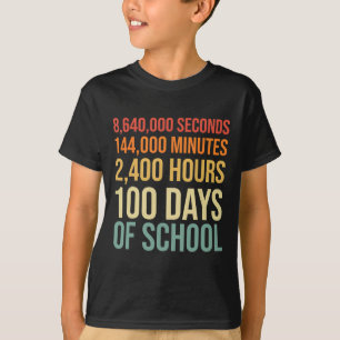 Camiseta 100 Dias De Equipamento De Professores 80 Anos Ret